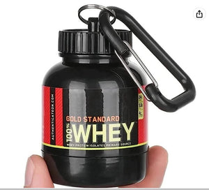 Powder and Supplement Funnel Keychain Protein Powder