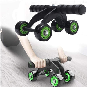 Multi-Wheel Pushup & Core Roller